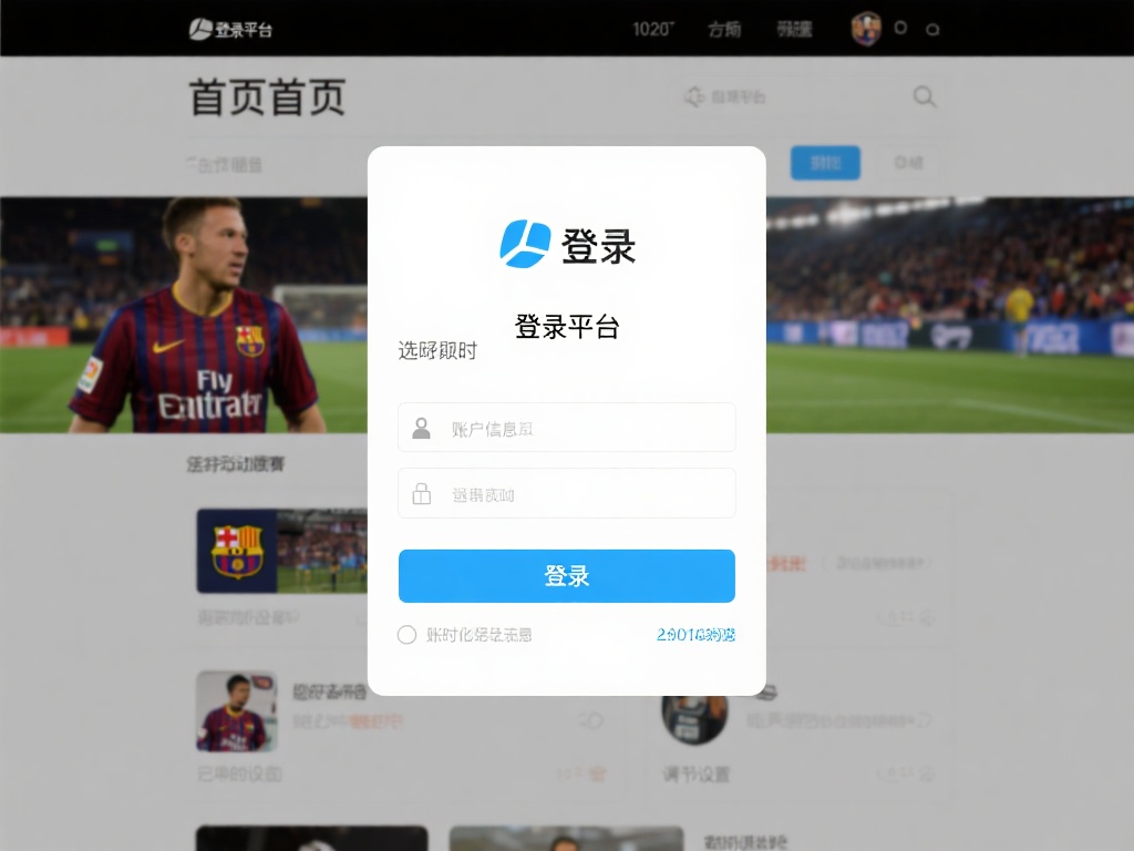 登录平台：返回首页，点击“登录”按钮，输入账户信息