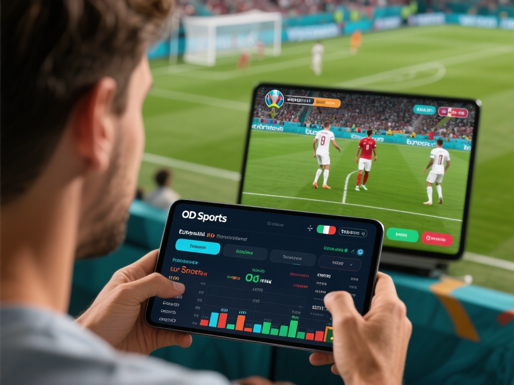 以最近的一场足球比赛为例，某用户通过OD体育观看了