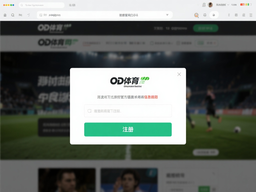 访问官方网站
首先，打开OD体育在线的官方网址。