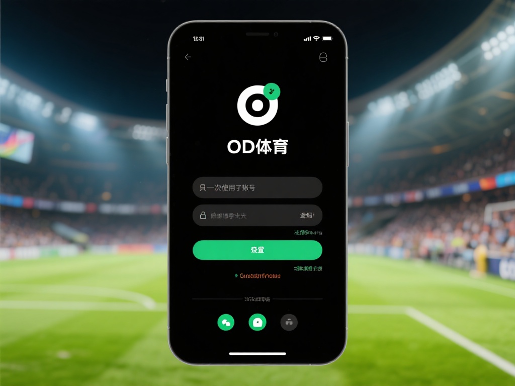 登录与设置
安装完成后，打开od体育应用，首次使